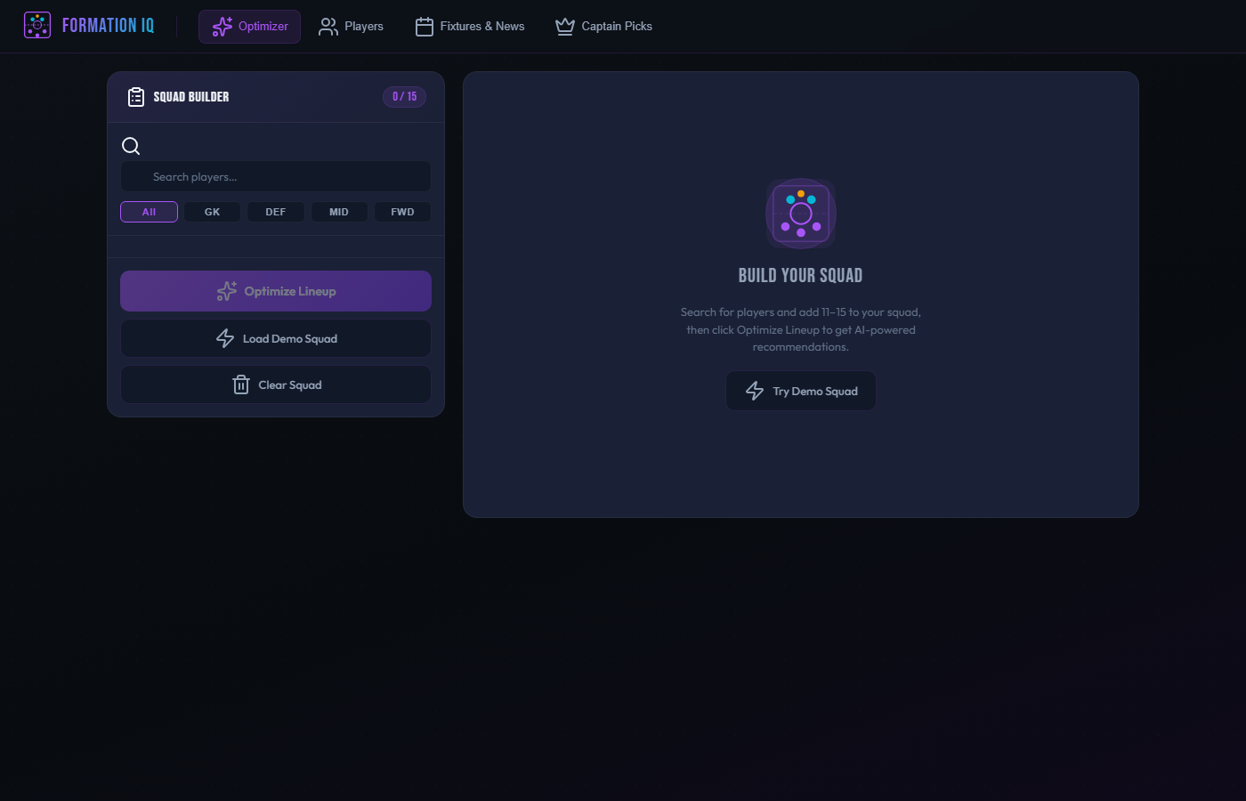 FormationIQ screenshot